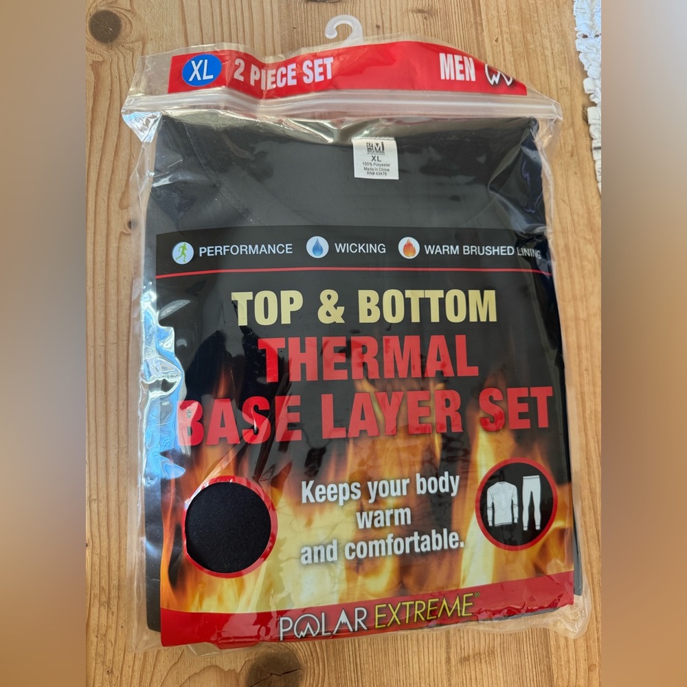 NWT Polar Extreme Thermal Base Layer Set
